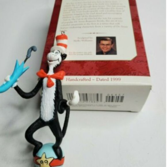 1999 Hallmark Keepsake Ornament The Cat in the Hat - Picture 3 of 3